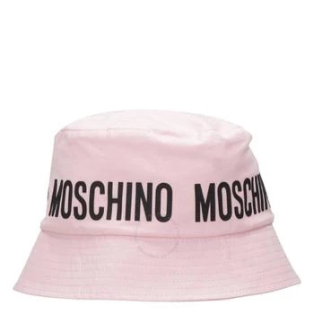 Moschino | Kids Logo Embroidered Bucket Hat,商家Jomashop,价格¥432