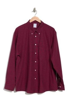 Brooks Brothers | Gingham Dobby Print Long Sleeve Shirt 5.3折