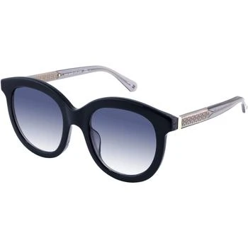 推荐Kate Spade Women's Sunglasses - Dark Grey Gradient Lens Oval Frame | LILLIAN G/S 0807商品