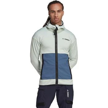 推荐Adidas Men's Terrex Tech Flooce Light Hooded Jacket商品