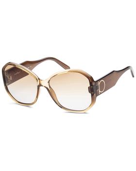 女士菲拉格慕墨镜, Salvatore Ferragamo | Salvatore Ferragamo Women's SF942S 61mm Sunglasses商品图片 2.7折