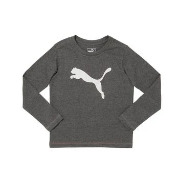 Puma | Big Cat Crew Neck Long Sleeve T-Shirt (Toddler),商家SHOEBACCA,价格¥68