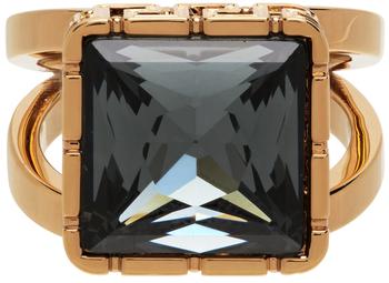 范思哲戒指正品, Versace | Gold Greca Gem Ring商品图片 4.1折