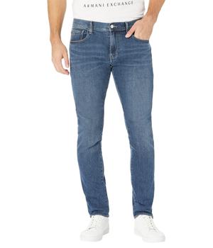 Armani Exchange | Slim Fit Five-Pocket Jeans商品图片,9.7折, 独家减免邮费