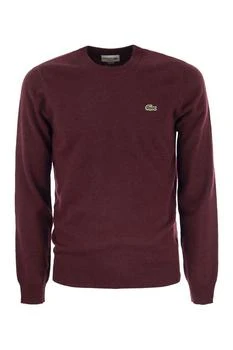 Lacoste | LACOSTE Crew-neck pullover in wool blend 6.6折