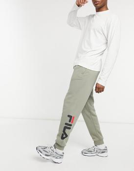 Fila | Fila todd logo tapered joggers in beige商品图片,6.4折