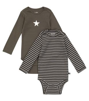 MOLO | Baby两件装长袖连体衣商品图片,6折