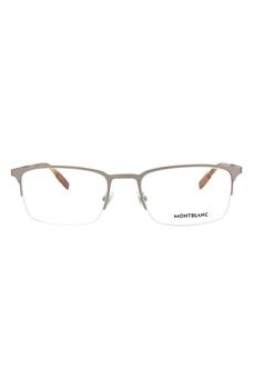 推荐56mm Square Half Rim Optical Glasses商品