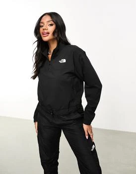 推荐The North Face Zumu 1/2 zip track jacket in black商品