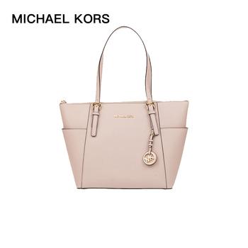 michael kors bradshaw单肩包, Michael Kors | MK 女包 迈克·科尔斯 MICHAEL KORS 专柜款JET SET ITEM系列浅粉色大号单肩手提包 30F2GTTT8L SOFT PINK商品图片 