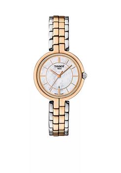 推荐Women's Two-Tone Stainless Steel Swiss Flamingo Bracelet Watch商品