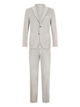 BOGLIOLI | Boglioli Cotton Single-Breasted Suit,商家Baltini,价格¥5460