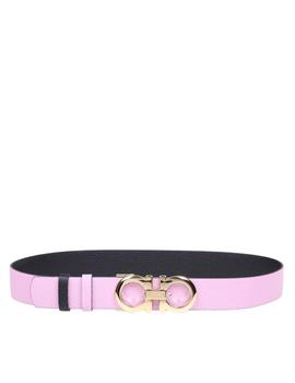 加拿大菲拉格慕皮带, Salvatore Ferragamo | Salvatore Ferragamo Gancini Reversible Belt商品图片 5.7折
