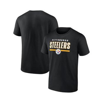 Fanatics | Men's Branded Black Pittsburgh Steelers Speed and Agility T-shirt商品图片,