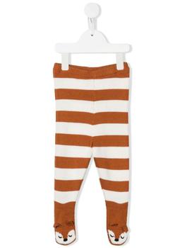 推荐Stella McCartney Kids Brown Cotton Leggins商品