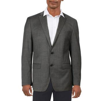 推荐Calvin Klein Mens Mabry Wool Stretch Two-Button Suit Jacket商品