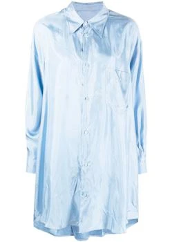 推荐MM6 MAISON MARGIELA - Satin Shirt Dress商品