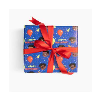商品Greentop Gifts | Happy Birthday! Red Balloons Gift Wrap,商家Macy's,价格¥62图片