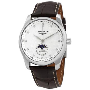 longines master, Longines | Master Automatic Diamond Silver Dial Mens Watch L2.909.4.77.3商品图片 6.7折