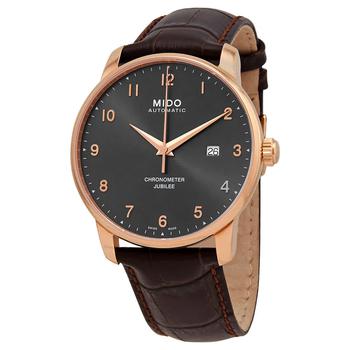 mido真假, MIDO | Baroncelli Jubilee Automatic Chronometer Anthracite Dial Mens Watch M0376083606200商品图片 3.9折