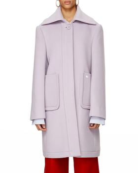 推荐Long Wide Collar Coat商品