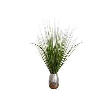 Nature's Elements | Tabletop Artificial Foliage in Crackled Ceramic Pot, 30",商家Macy's,价格¥419