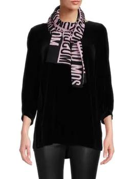 Moschino | Cold Weather Logo Scarf商品图片,6.4折×额外7.5折, 额外七五折