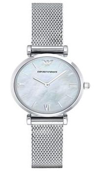 Emporio Armani | Gianni T-Bar Quartz Blue Dial Ladies Watch AR1955I商品图片,5折