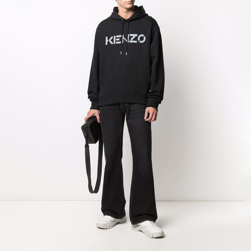 推荐KENZO 男士黑色卫衣/帽衫 FB65SW3004ML-99商品