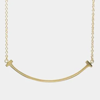 [二手商品] Tiffany & Co. | Tiffany & Co. 18K Rose Gold T Smile Pendant Necklace 独家减免邮费