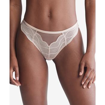商品Calvin Klein | Women's Graphic Lace Bikini Underwear QF6950,商家Macy's,价格¥138图片