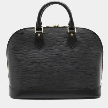 推荐Louis Vuitton Black Epi Leather Alma BB Satchel商品