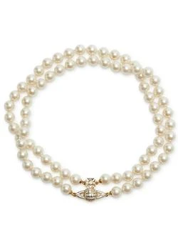 推荐Graziella orb-embellished pearl choker商品