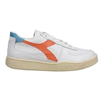 Diadora | Mi Basket Low Used Lace Up Sneakers,商家SHOEBACCA,价格¥241