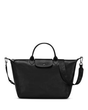Le Pliage Xtra Medium Leather Top Handle Bag