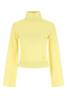罗意威t恤代购, Loewe | Pastel yellow stretch viscose blend sweater  Yellow Loewe Donna商品图片 5折