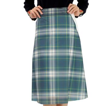 Burberry | Tartan-panel High-rise Pvc Skirt商品图片,7折