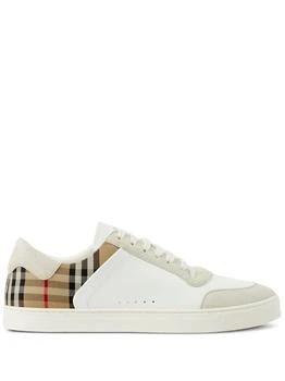 推荐BURBERRY Men Vintage Check Panelled Sneakers商品