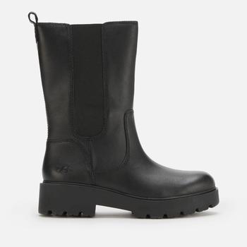 推荐UGG Women's Holzer Waterproof Leather Chelsea Boots - Black商品