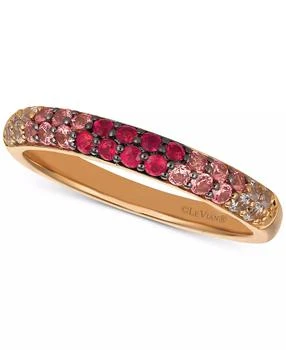 Le Vian | Strawberry Layer Cake Multi-Gemstone (1/2 ct. t.w.) Ring in 14k Rose Gold,商家Macy's,价格¥3701