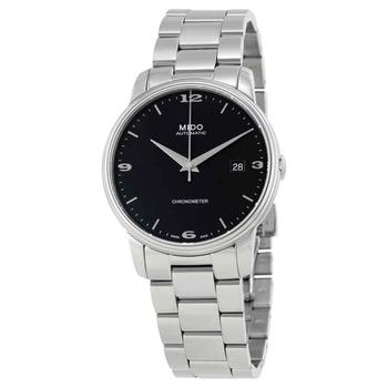 mido真假, MIDO | Baroncelli III Black Dial Automatic Mens Watch M0104081105190商品图片 5.6折