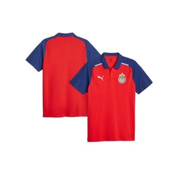 Puma | Men's Red Chivas Casuals Raglan Polo Shirt 7.3折