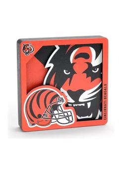 商品NFL Cincinnati Bengals 3D Logo Series Magnets,商家Belk,价格¥176图片