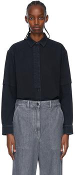 lamaire, Lemaire | Navy Denim Shirt商品图片 3.4折