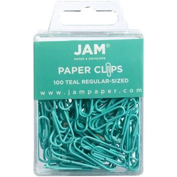 JAM Paper | Colorful Standard Paper Clips - Regular 1" - Paperclips - 100 Per Pack,商家Macy's,价格¥60