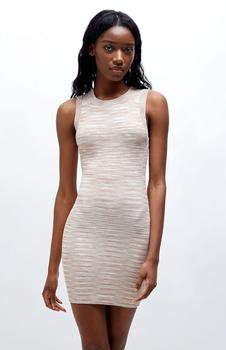 KENDALL & KYLIE, KENDALL & KYLIE | Space-Dye Bodycon Mini Dress商品图片 4.9折