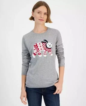 Tommy Hilfiger | Women's Polar Bear Graphic Sweater,商家Macy's,价格¥280