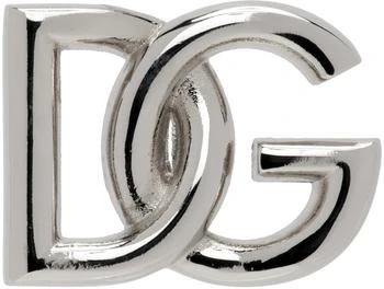 Dolce & Gabbana | Silver DG Logo Pin,商家Ssense US,价格¥1678