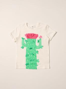 Stella McCartney | Stella McCartney Cactus T-shirt in cotton商品图片 5折起