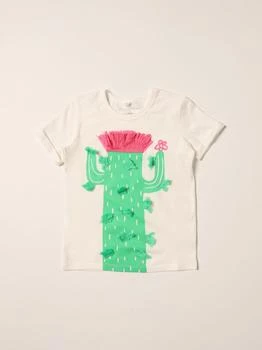 推荐Stella McCartney Cactus T-shirt in cotton商品